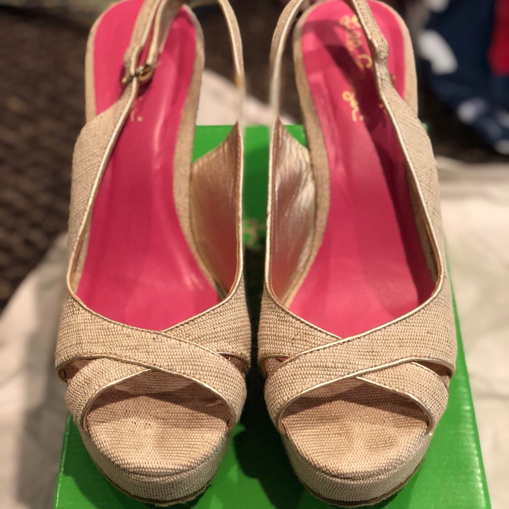 Lilly Pulitzer “Picture Perfect” espadrilles